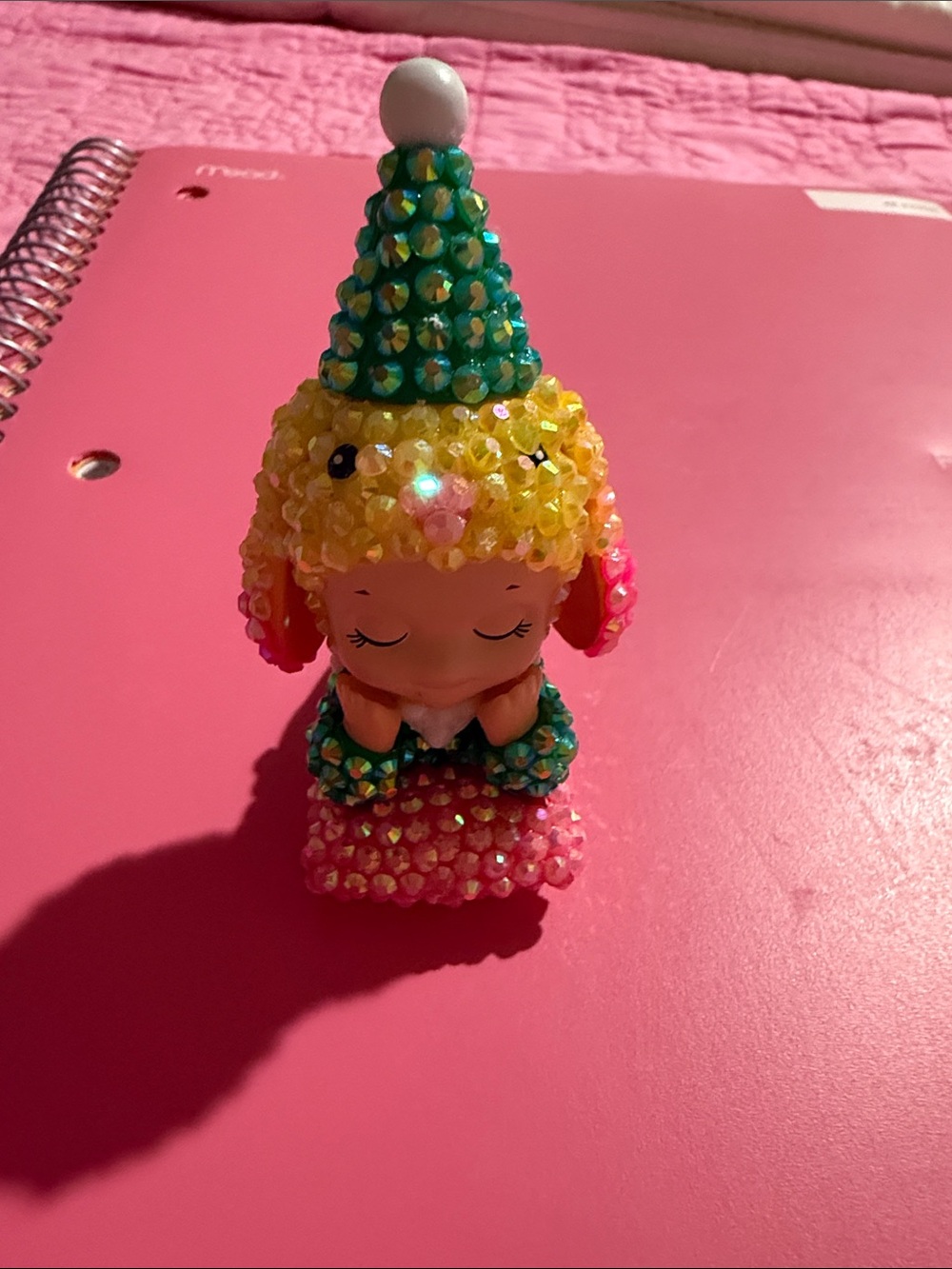 Real Sonny Angel- Santa’s Helper bedazzled